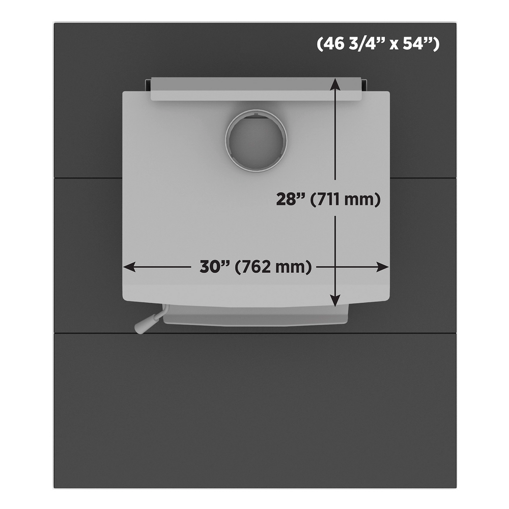 SBI Modular Floor Protection 54" x 46 3/4" Hearth Pad AC02711 New