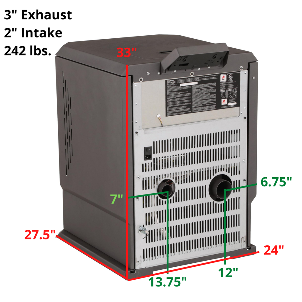 ComfortBilt HP61 3,000 sq. ft. EPA Certified Pellet Stove with Auto Ignition 51lb Hopper Capacity New