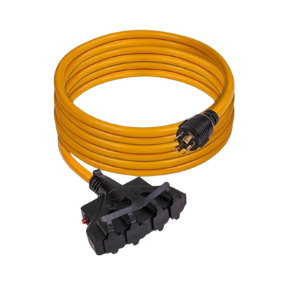 Firman 1120 25 ft. Fan-Style Generator Power Extension Cord