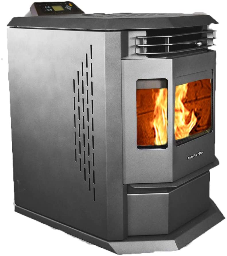 ComfortBilt HP22 2,800 sq. ft. EPA Certified Pellet Stove with Auto Ignition 55 lb Hopper Capacity Black New