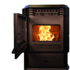 ComfortBilt HP61 3,000 sq. ft. EPA Certified Pellet Stove with Auto Ignition 51lb Hopper Brown New