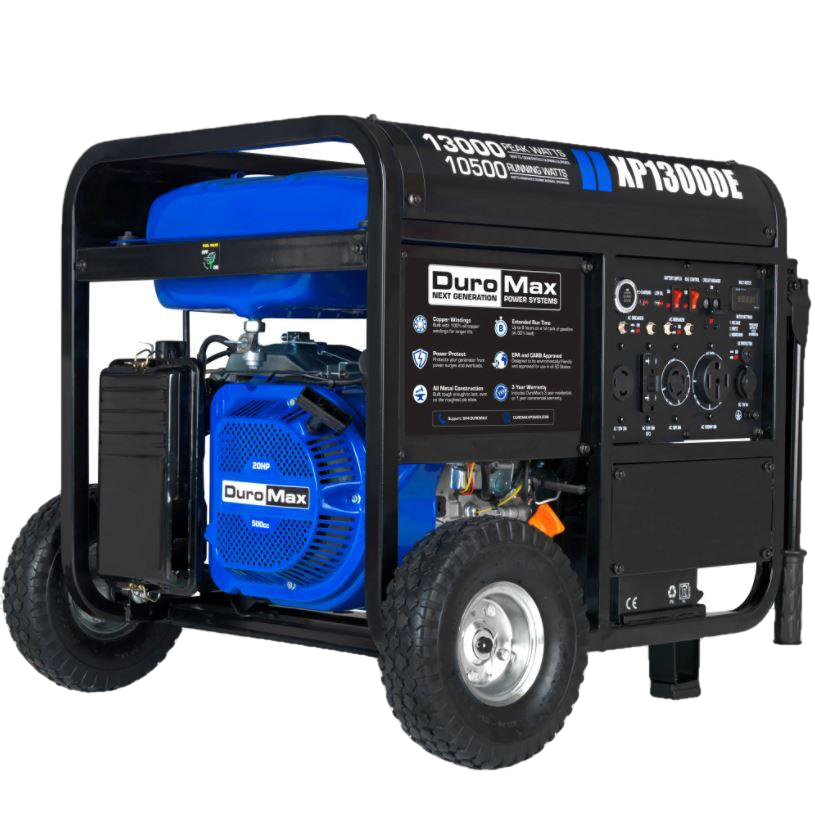 DuroMax XP13000E 10500W/13000W Gas Electric Start Generator New