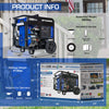 DuroMax XP15000EH 12500W/15000W Dual Fuel Electric Start Generator New