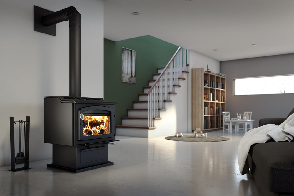 Drolet HT-3000 EPA Certified 2,700 Sq. Ft. Wood Stove New