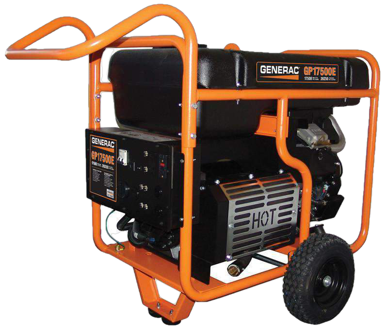 Generac GP17500E 17500W/26250W Gas Generator Electric Start New